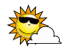 Partly sunny and humid